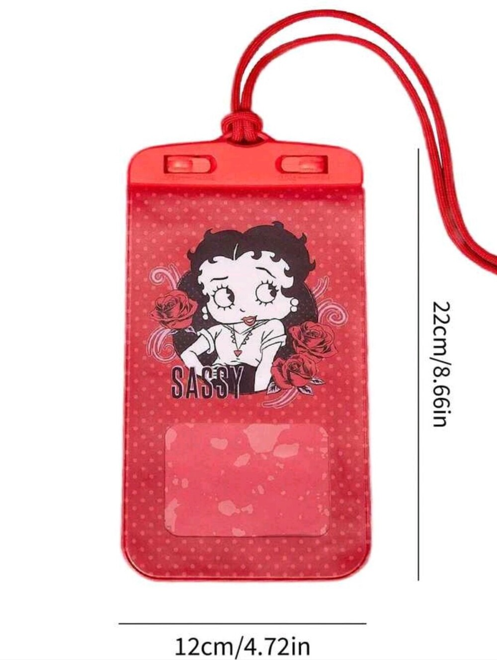 Betty Boop 'SASSY' Waterproof Phone Pouch